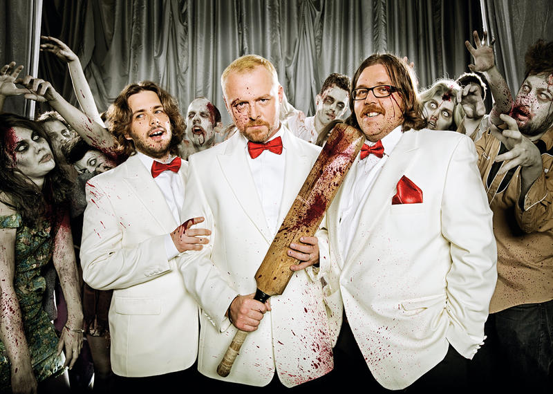 Simon Pegg, Nick Frost & Edgar Wright — Shaun of the Dead, Total Film Magazine